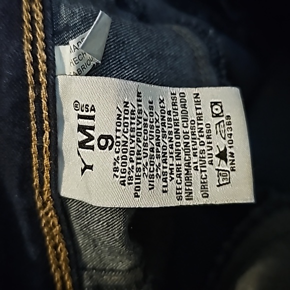 YMI high rise flare. Size 9. Stretchy - Picture 4 of 4